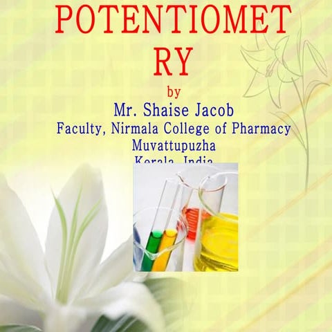 1  Potentiometry
