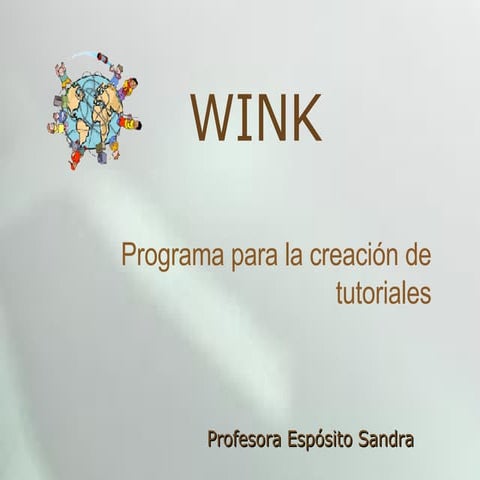 1  Presentacion  Wink