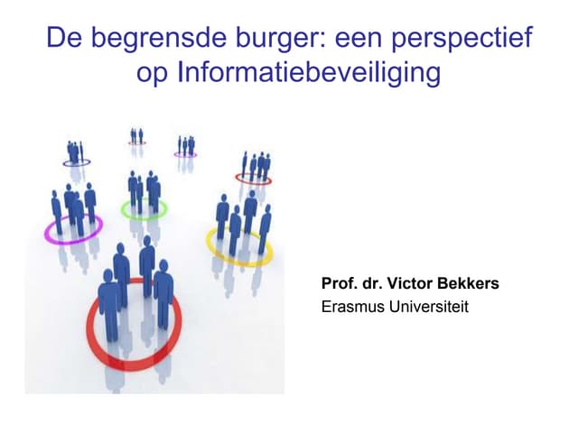 Presentatie: "Strategische Informatiebeveiliging"