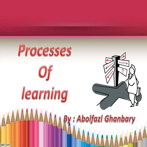 Theory of learning 