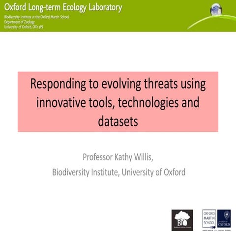Responding to evolving threats using innovative tools, technologies and datas...