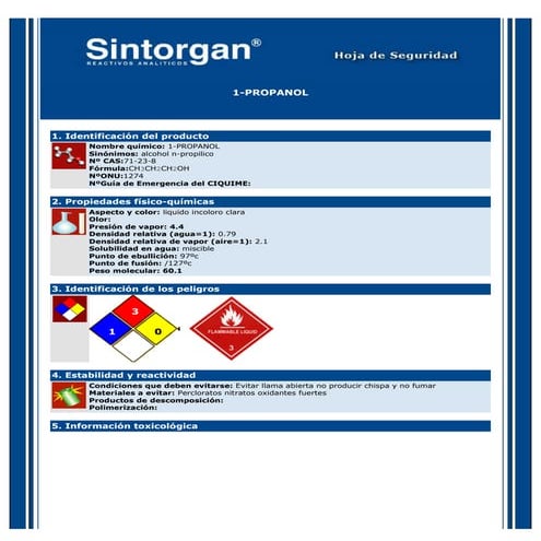 1 propanol