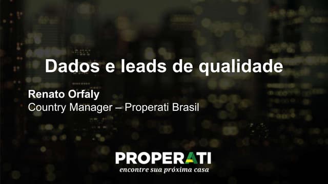 Properati - Dados e Leads de Qualid...