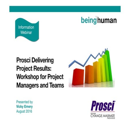 Info Webinar: Prosci Workshop for Project Managers