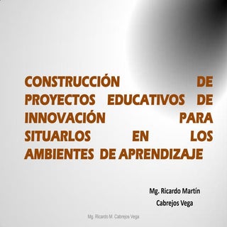 Proyectos de innovación