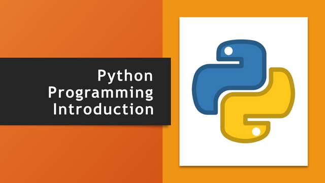 1 - Python Programming Introduction.pptx
