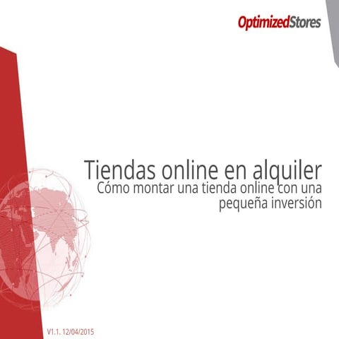 Tiendas online en alquiler: como montar tu negocio con una pequeña inversión