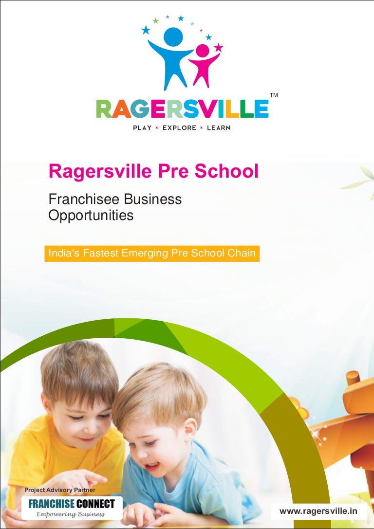 Ragersville Preschool & Day Care Franchise Brochure