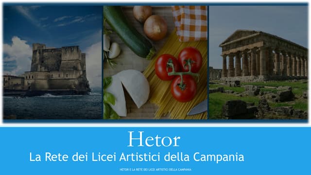 Hetor per la Rete dei Licei Artistici della Campania