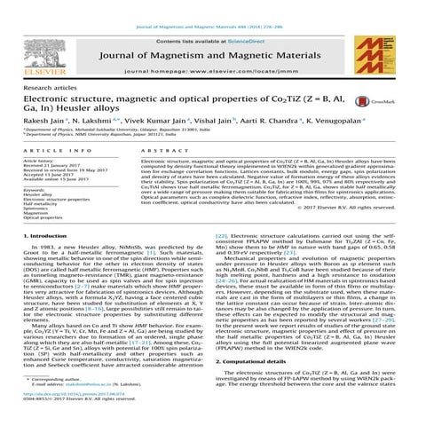 Electronic Structure and optical properties of Co2TiZ Heusler alloys