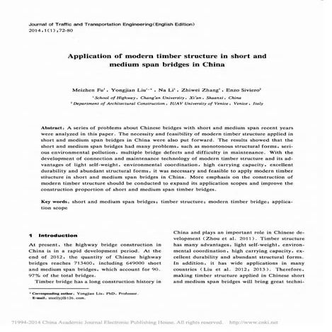 Large span timber structure | PDF