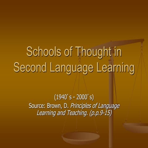 1-Schools of Thought in Second Language Learning.ppt