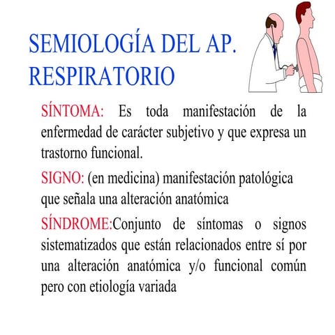 semiologiìa del aparato respiratorio