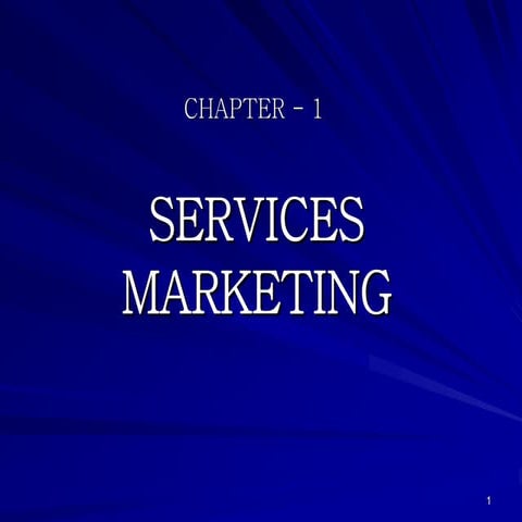 An Introduction to Services Marketing
