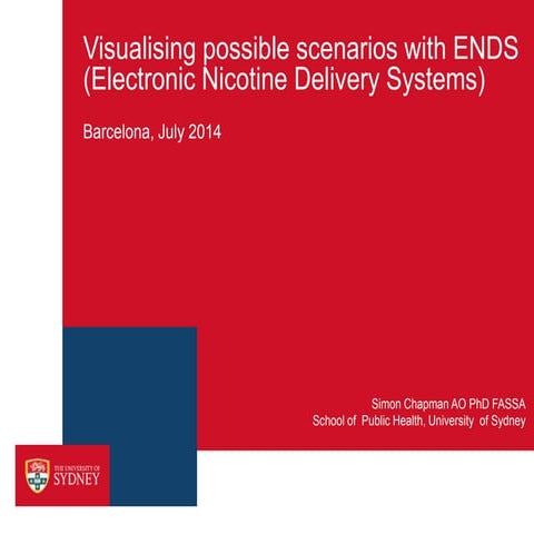 Visualising possible scenarios with ENDS (Electronic Nicotine Delivery Systems)