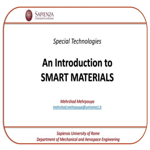 Smart Materials