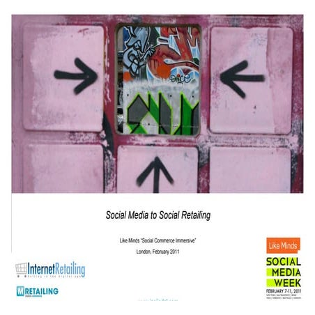 1. Social Media to Social Retailing - Ian Jindal