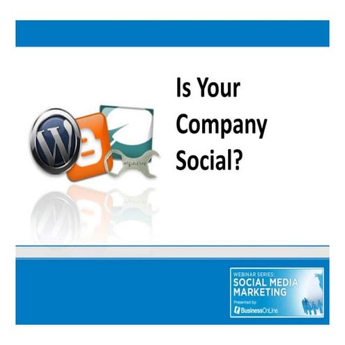Is Your Company Social?