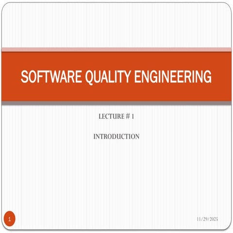 1-SOFTWARE QUALITY ENGINEERING-Video.pptx