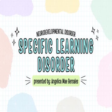 Understanding Specific Learning Disorder: Diagnosis, Causes, and ...