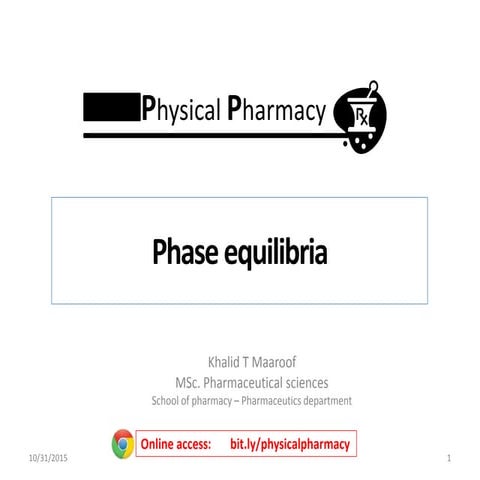 2- States of matter &amp; phase equilibria - part 2 (Physical Pharmacy)
