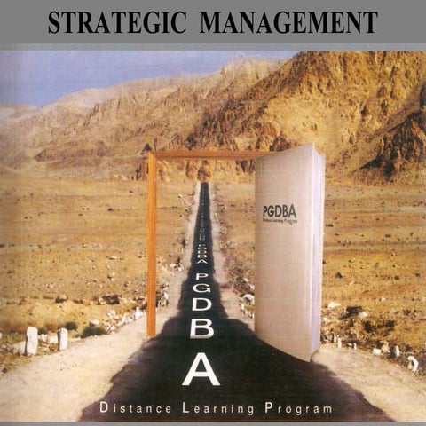 An Introduction to Strategic Management