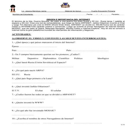 1 taller de internet -cómo funciona y que se necesita para conectarse