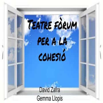 Teatre fòrum per a la cohesió