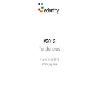 10 tendencias para 2012