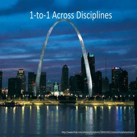 1 to-1 across disciplines-final