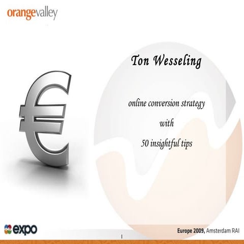 Conversion Optimisiation & Persuasion Architecture: Start Improving Your Conv...