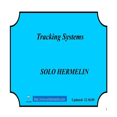 1 tracking systems1