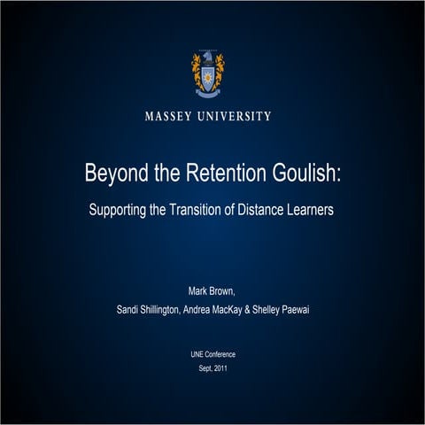 Beyond the Retention Goulash