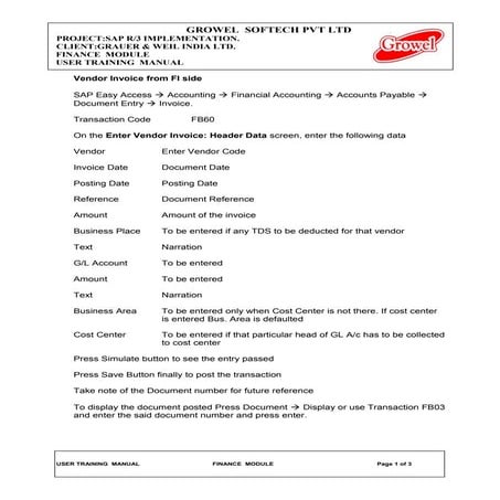 1   vendor invoice credit memo debit memo & jv