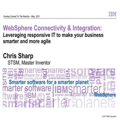 WebSphere Connectivity & Integration: Leveraging responsive IT to make your b...