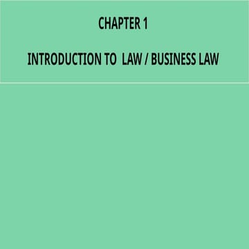 1- Week 1-1 Introduction- Law- Common Law.pptx