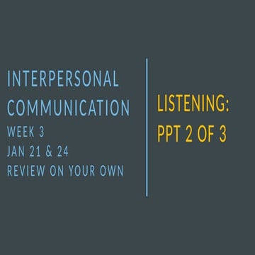 1 Week 3 Students Listening Ppt 2 Of 3 Pptx