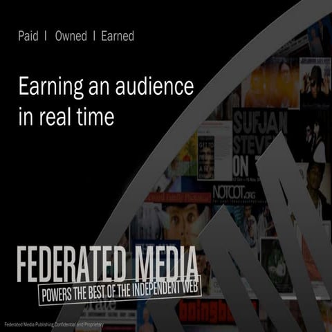 Earning an Audience in Real-Time