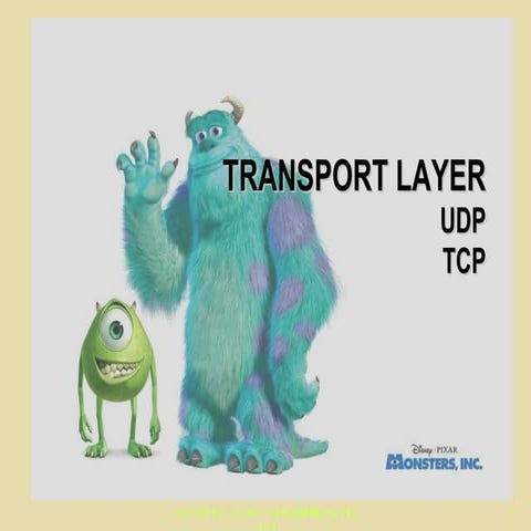 TRANSPORT LAYER UDPTCP