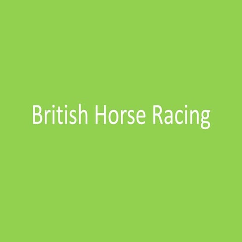 British Horse Racing - Yoh Sonobe