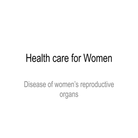 10.health care for women 1