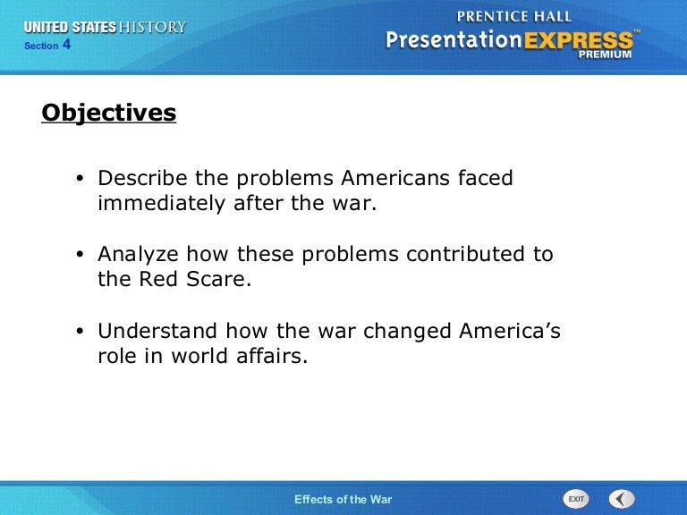 US History Ch 10 Section 4 Notes