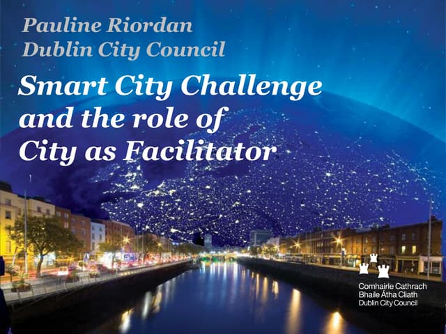 Pauline Riordan, The Studio, Dublin, "Czy jestem smart w planowaniu przestrze...