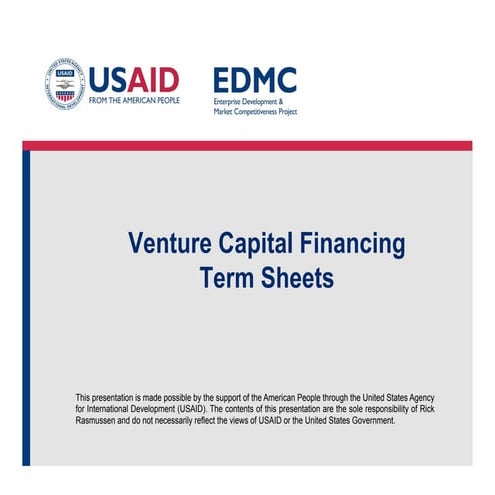10.3 venture capital term sheets.pptx