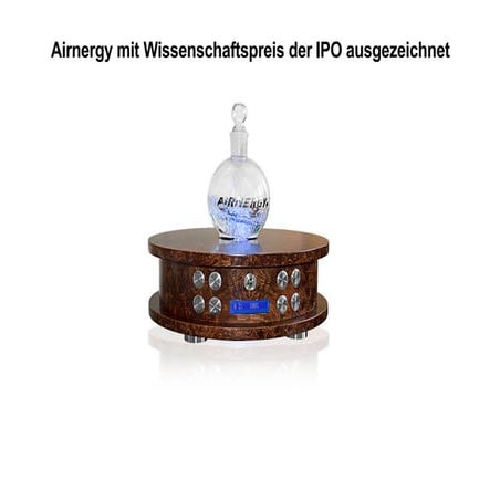 Airnergy mit Wissenschaftspreis der IPO ausgezeichnet