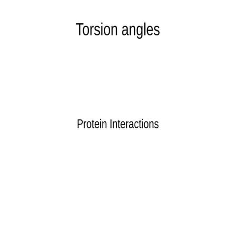 10.torsion angles