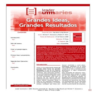 10. grandes ideas resultados