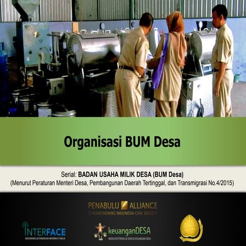 10. organisasi bum desa