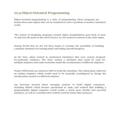 object oriented-programming | PPT