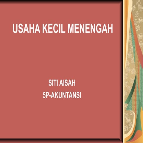 10.usaha kecil menengah